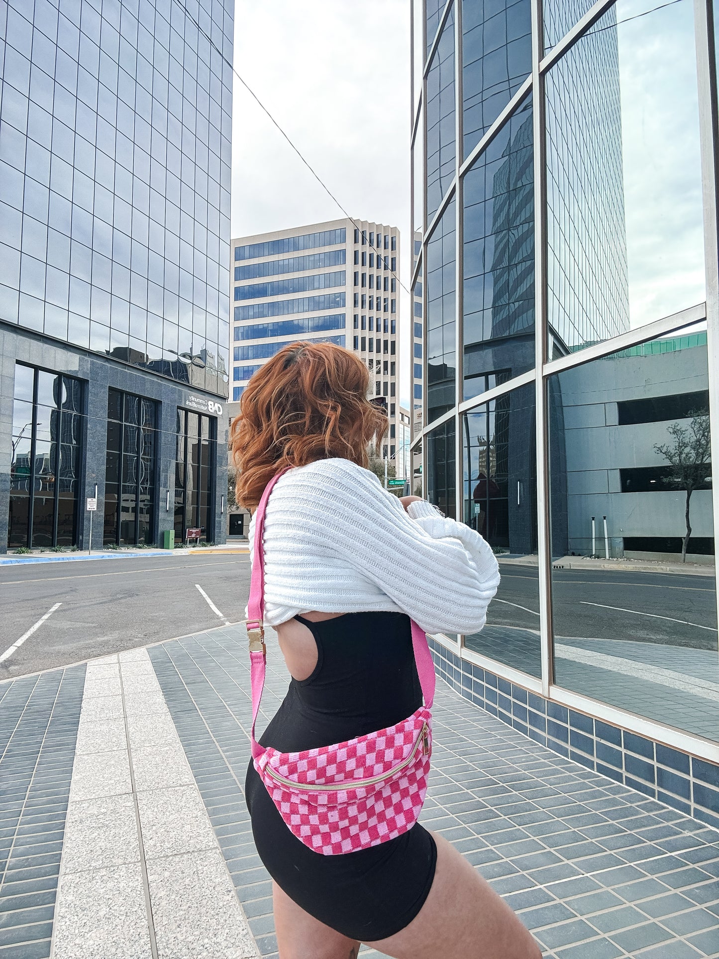 Check Yourself Bumbag - Pink