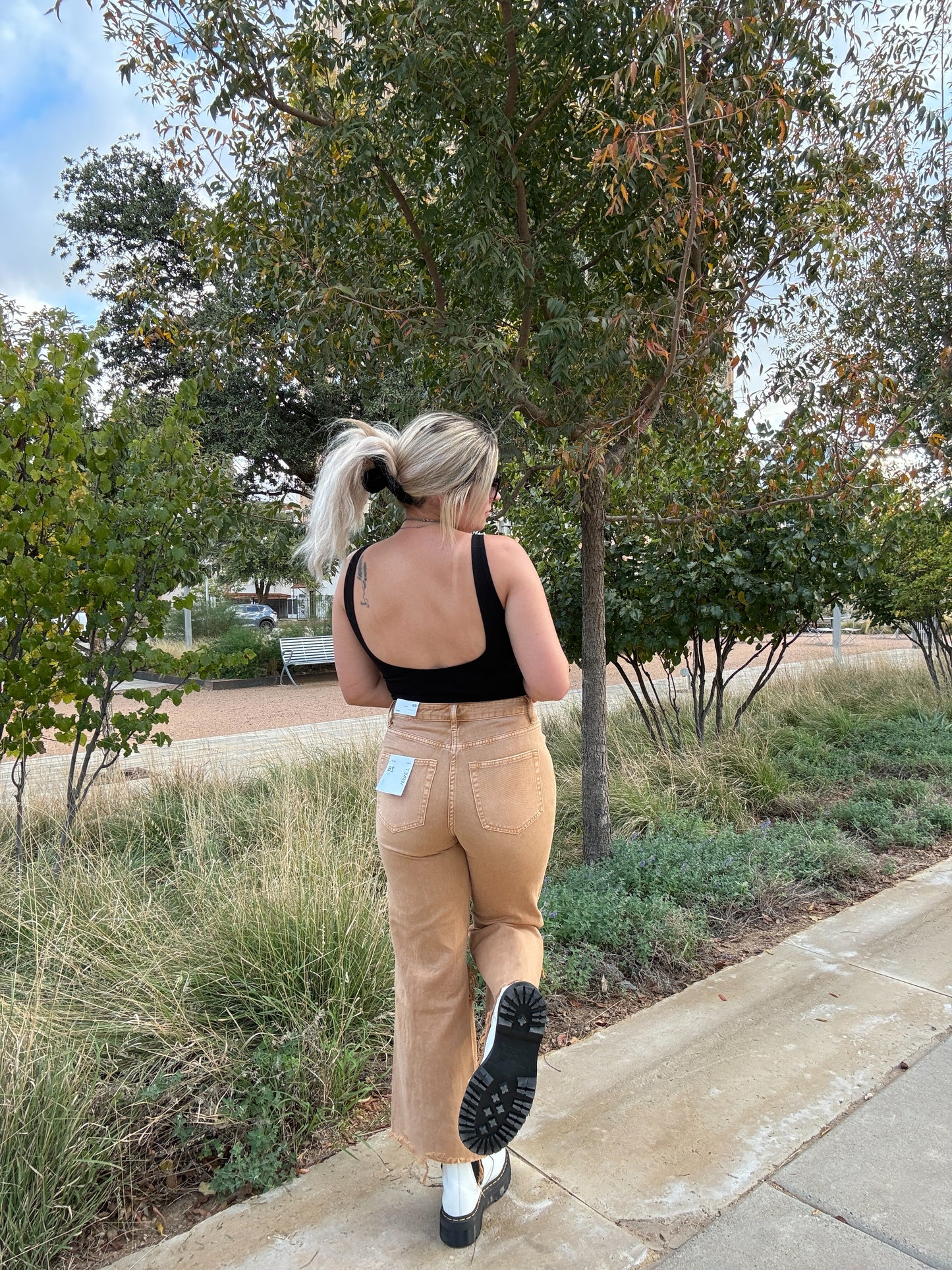 You’re Cute Jeans - Tan