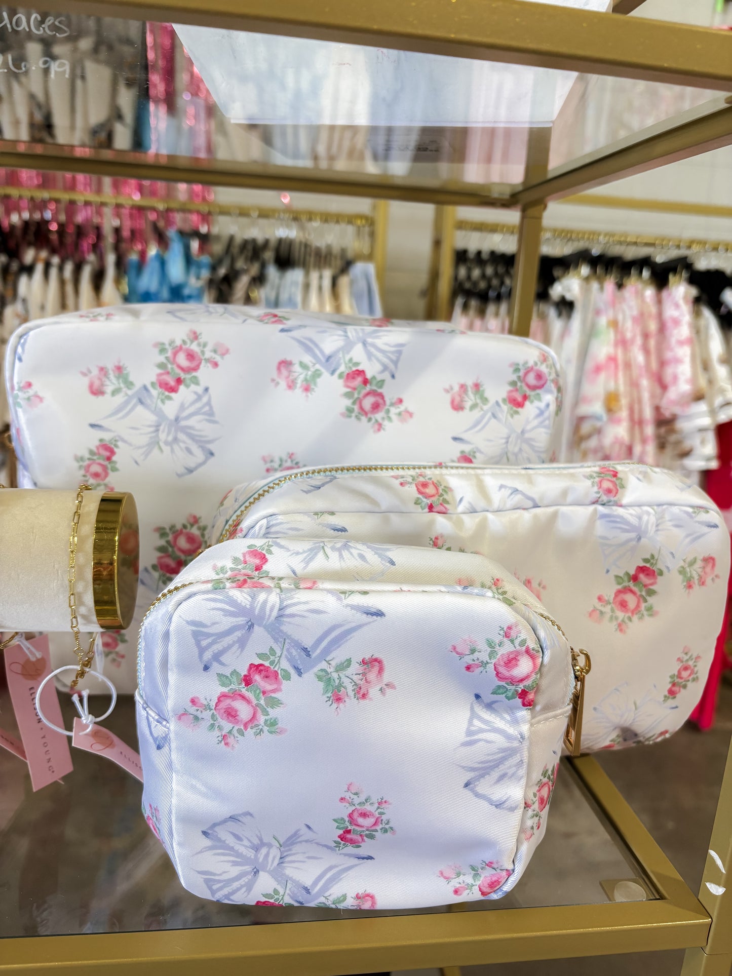 Coquette Travel Bag- Blue