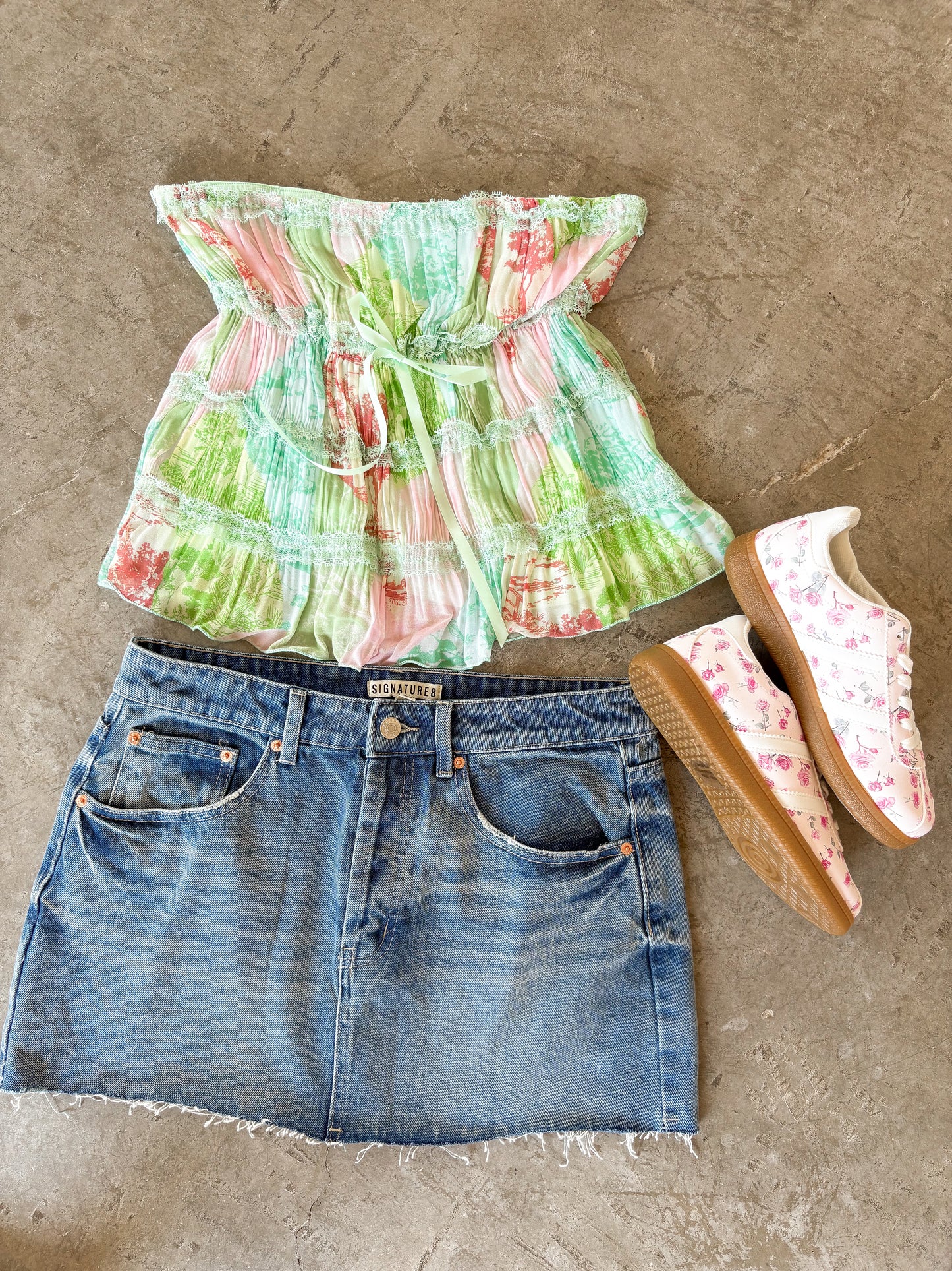 Evergreen Tube Top