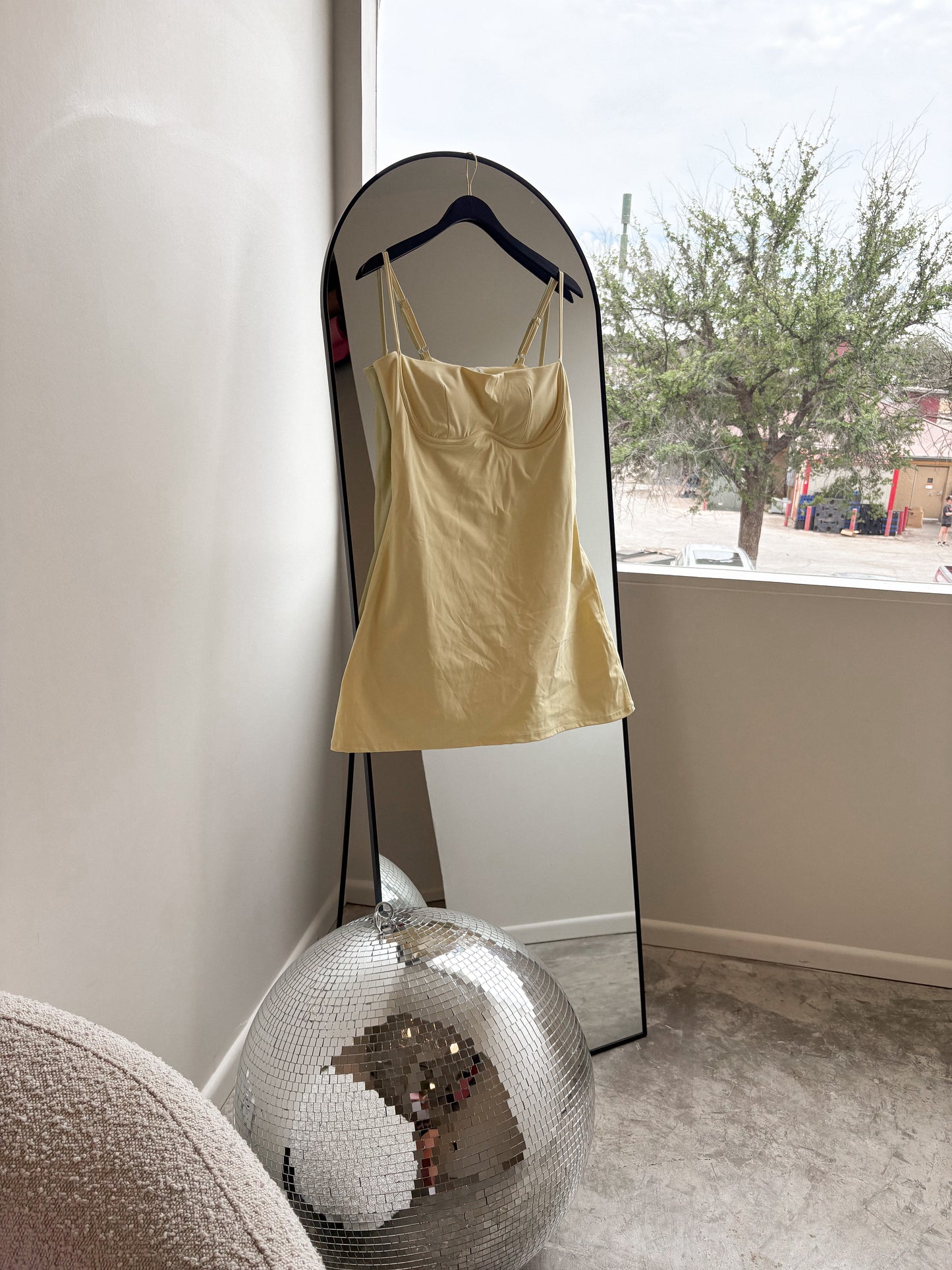 Lemon Sweetheart Dress