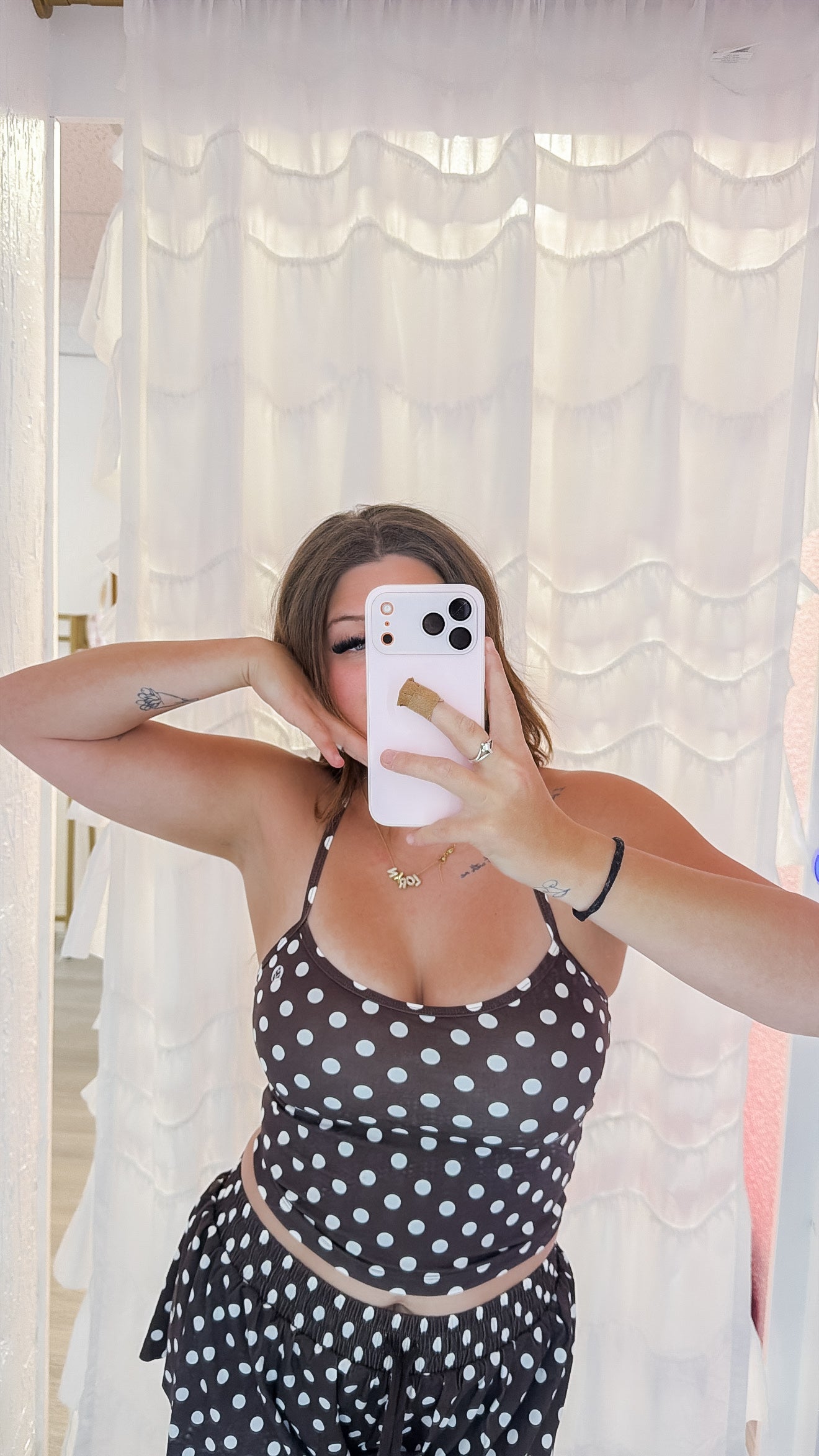 Pivot Polka Dot Tank Top
