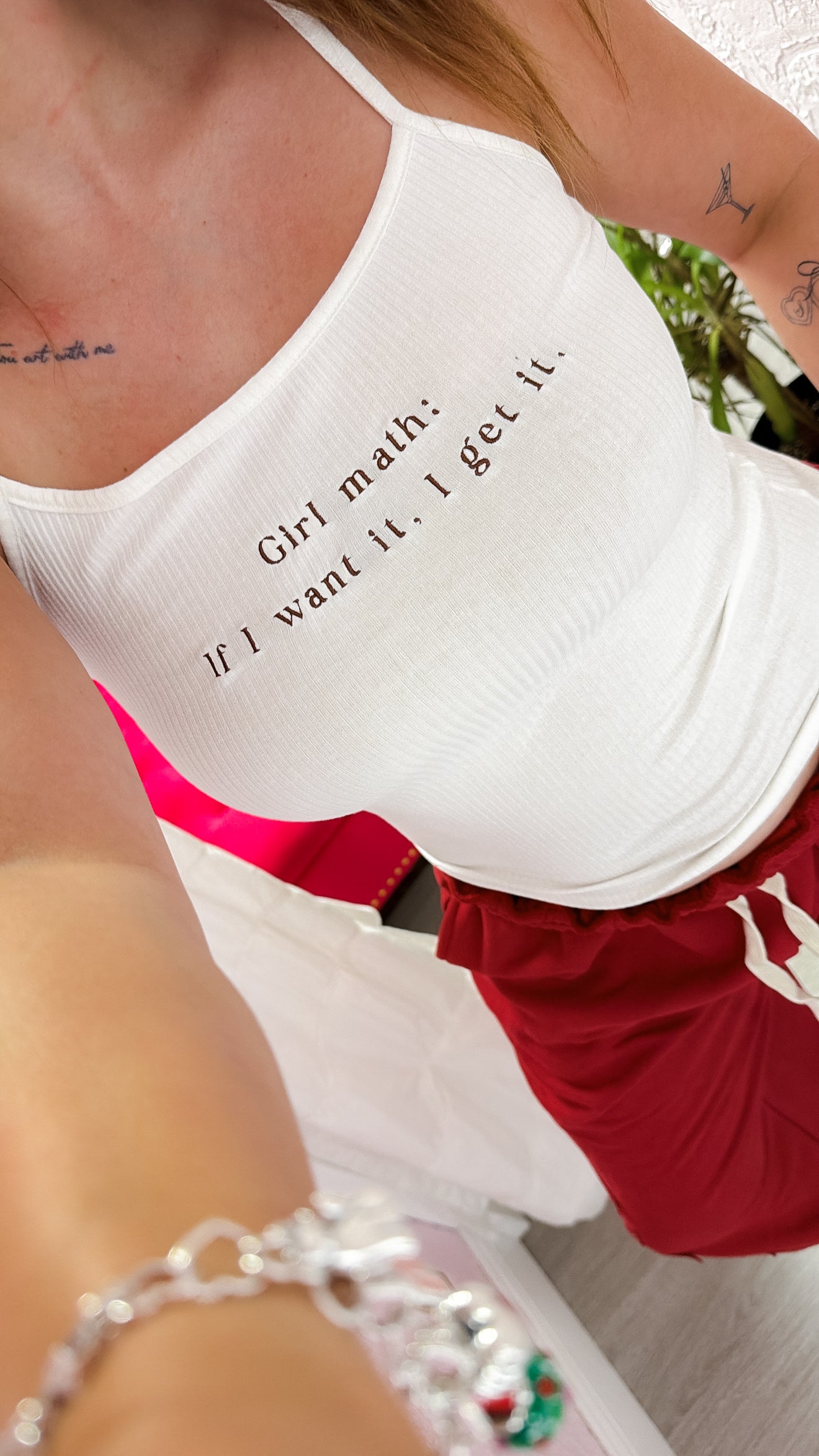 Girl Math Cami