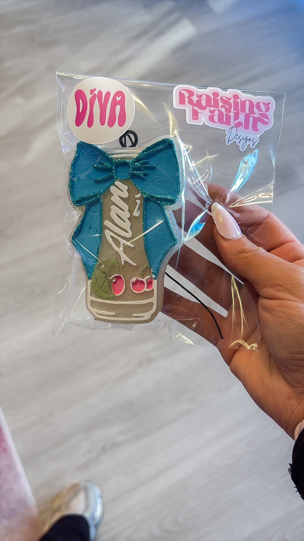 Blue Alani Bow Freshie