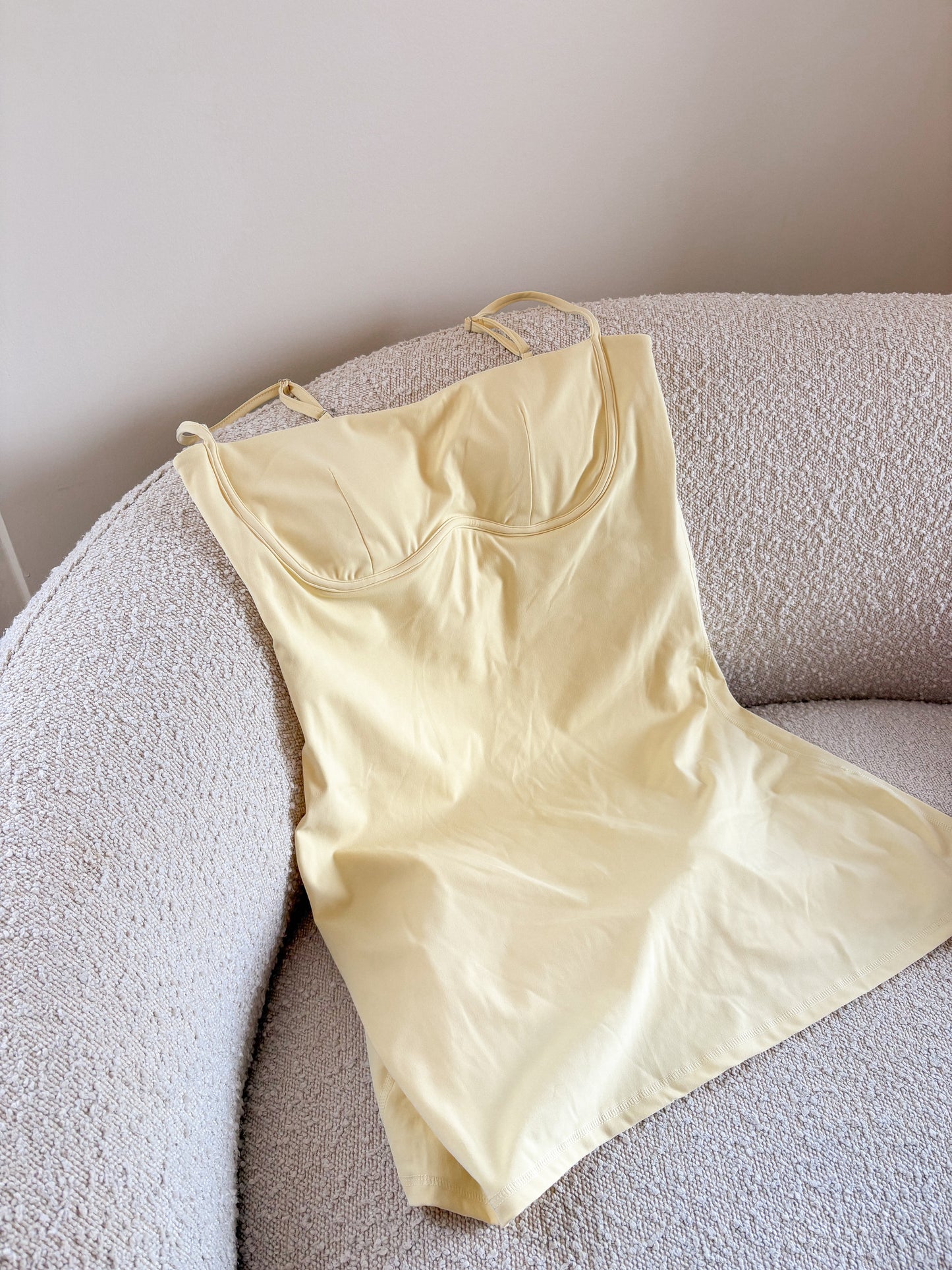 Lemon Sweetheart Dress
