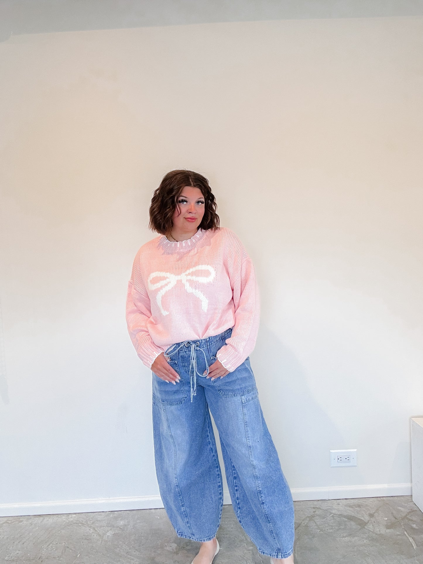 Bow Detail Sweater