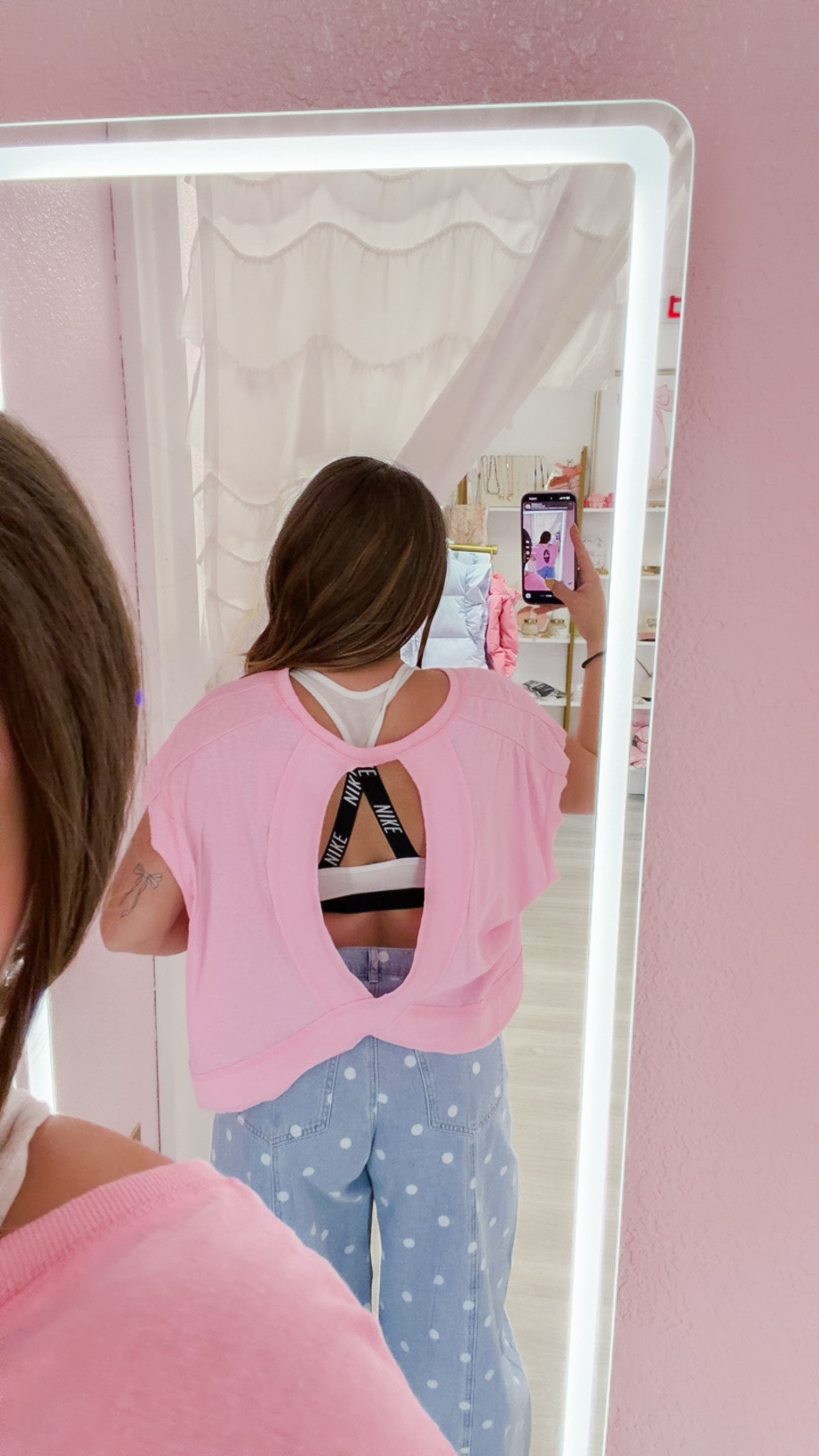 My Time Boxy Tee Pink