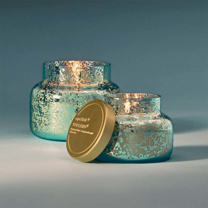 19oz Aqua Opaline Signature Candle, Volcano