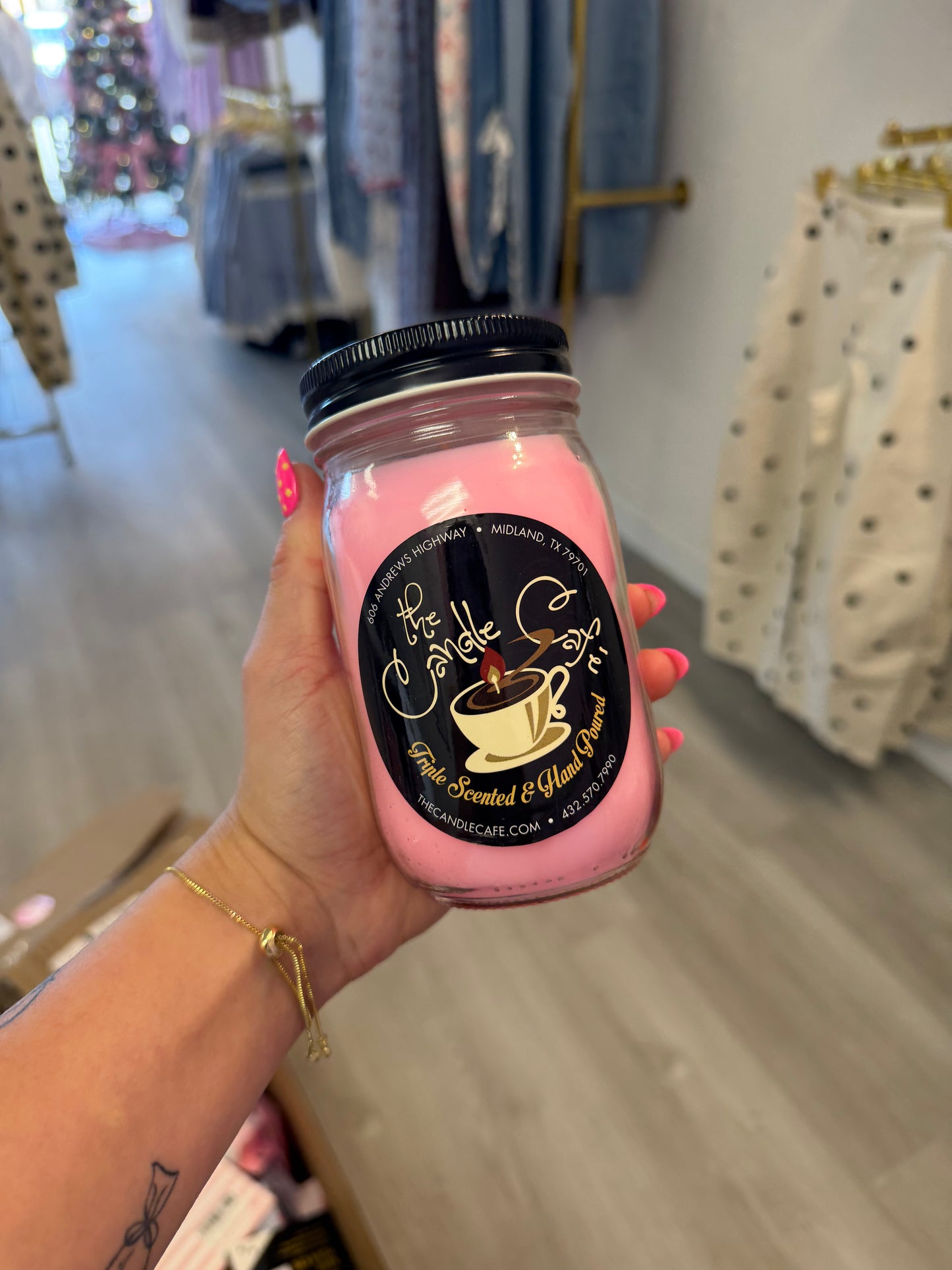 Candle Face - Pineapple Cotton Candy