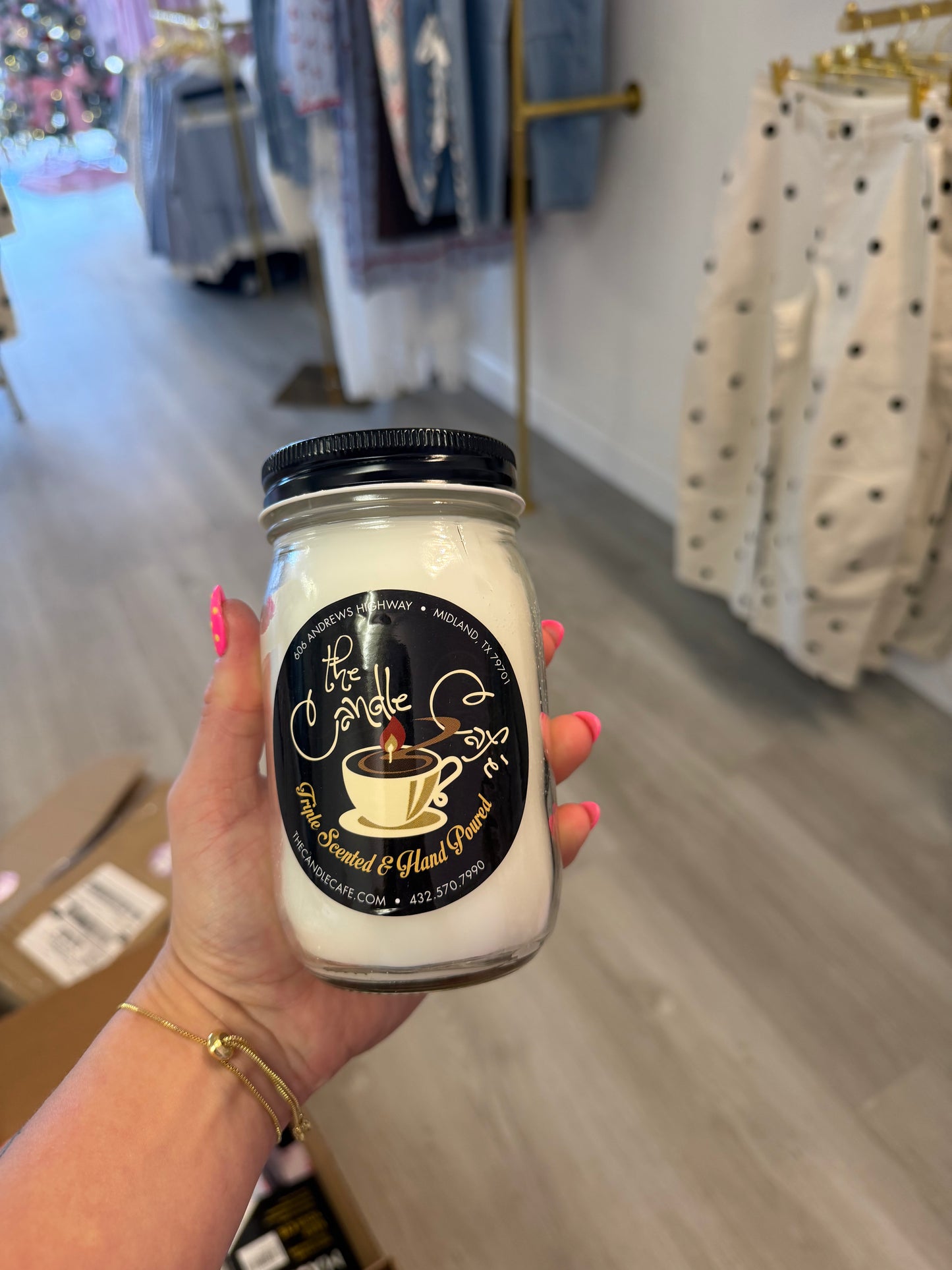 Candle Cafe - Warm vanilla Coconut