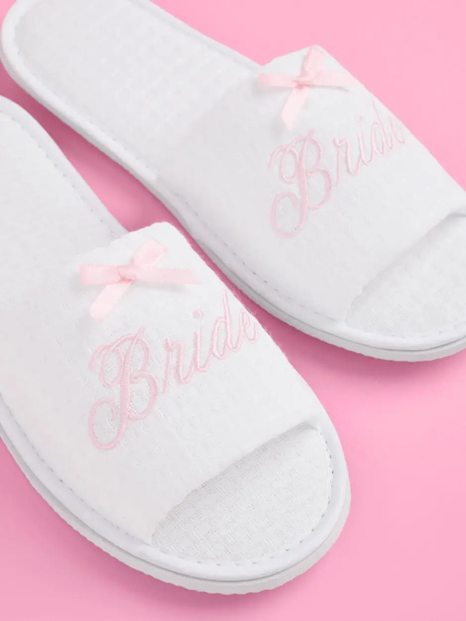 Pampered Bride Slippers