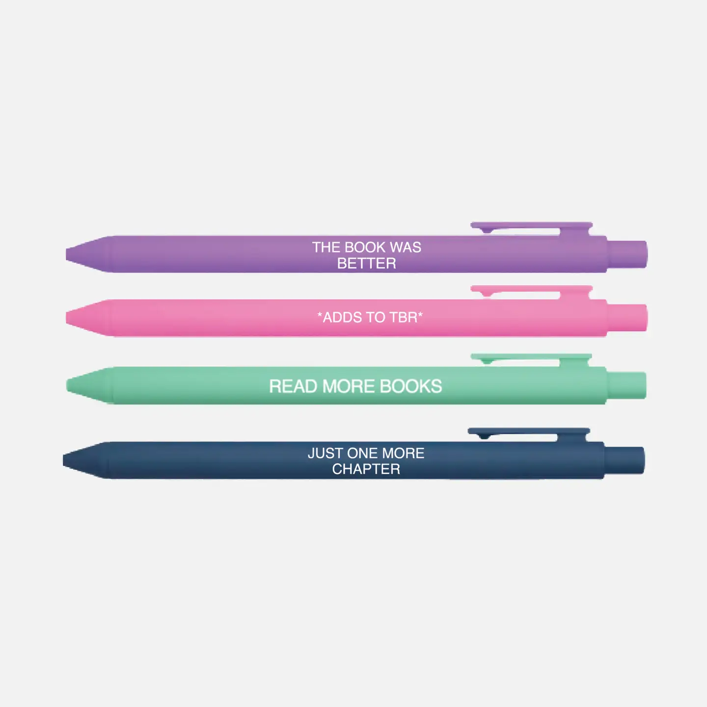 The Book Was Better Pen Set