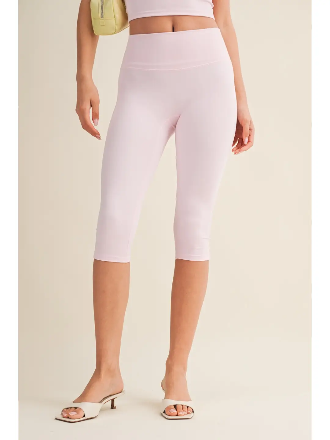 Pink Capri Leggings