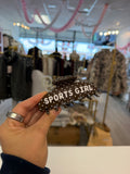 Sports Girl Claw Clip