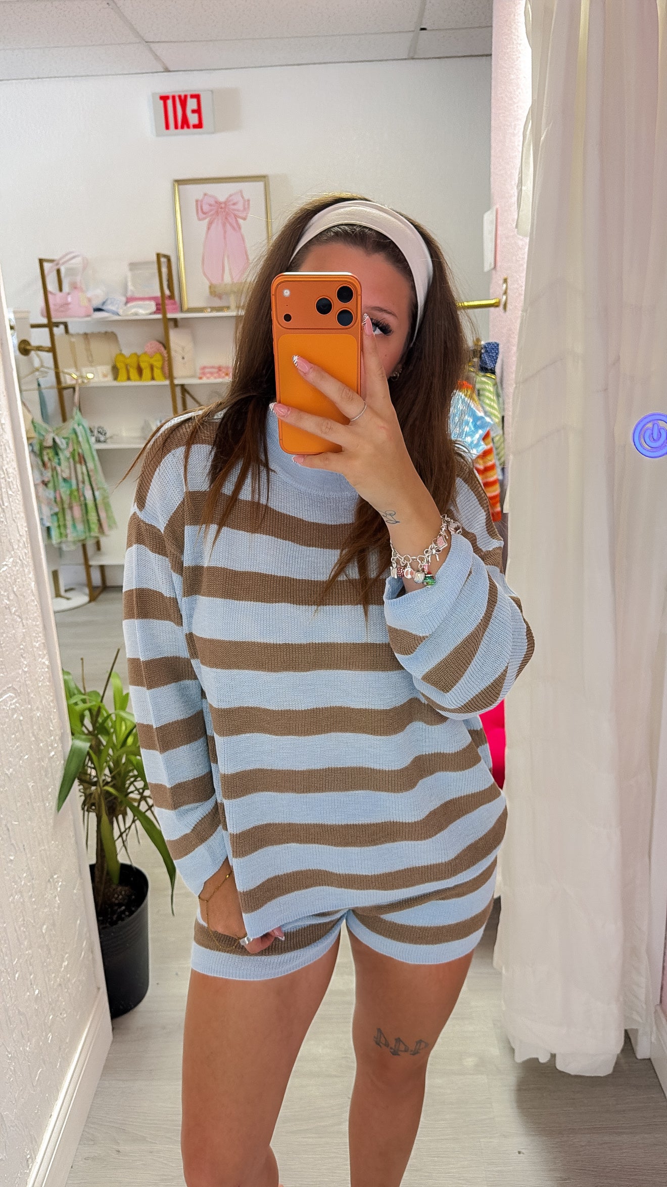 Amber Lightweight Knitted Mock Neck Set