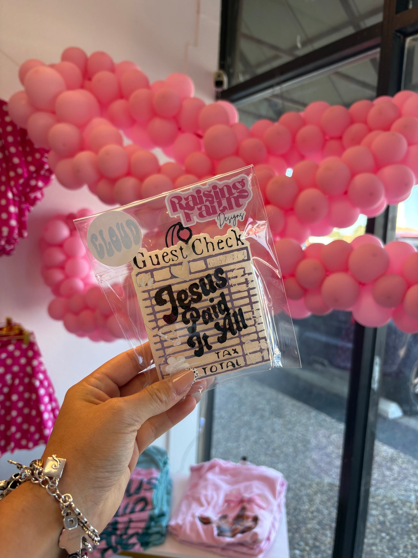 Jesus Paid It All Freshie