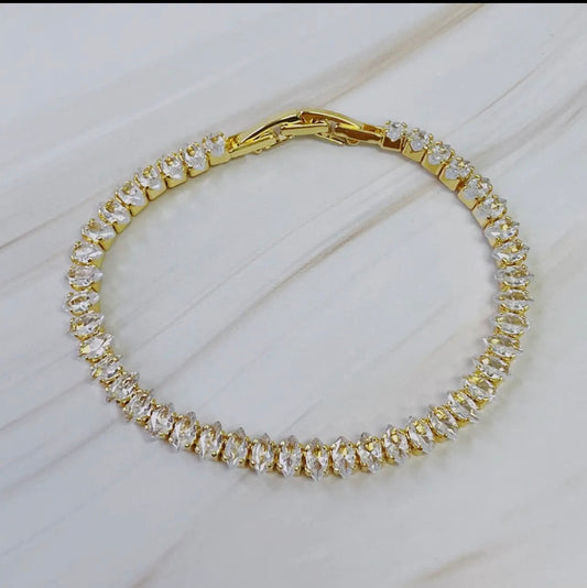 Marquise Tennis Bracelet