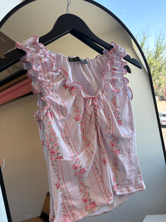 Floral Dainty Tank