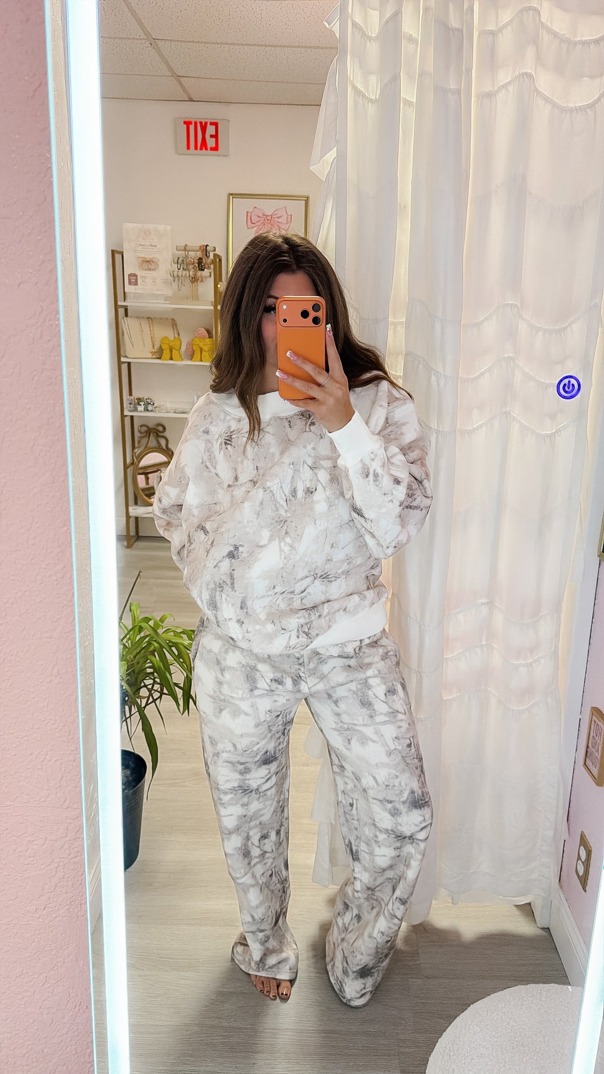 Avery Light Woodland Camo Cloud Fleece Sweatpants