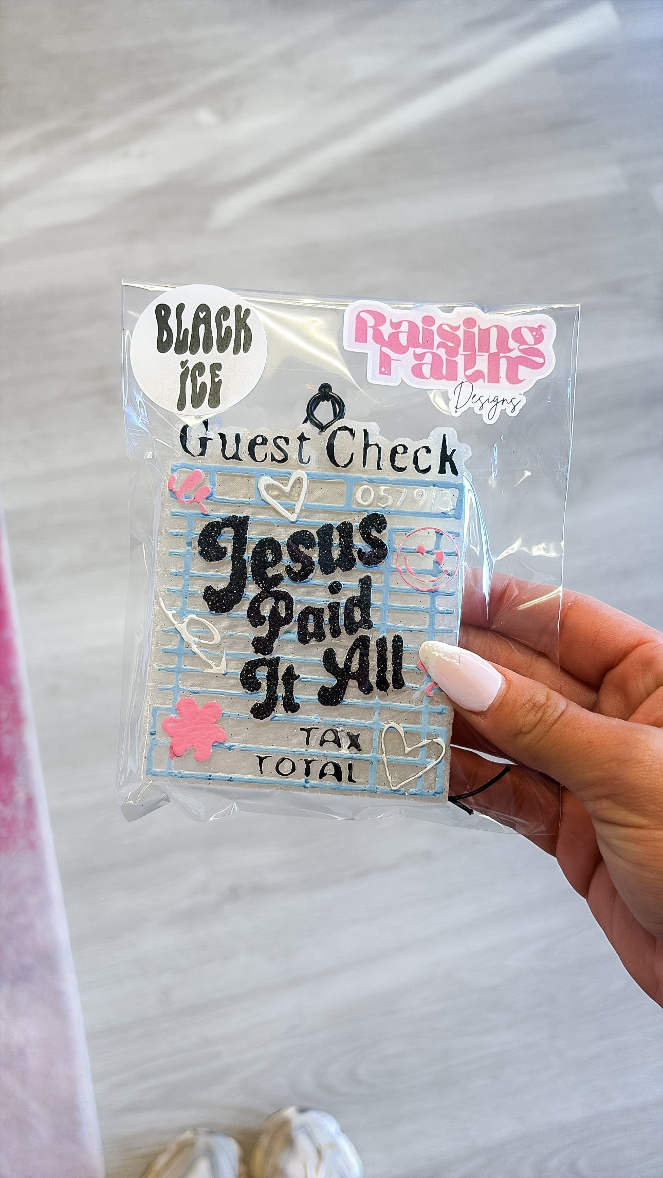 Jesus Paid It All Freshie