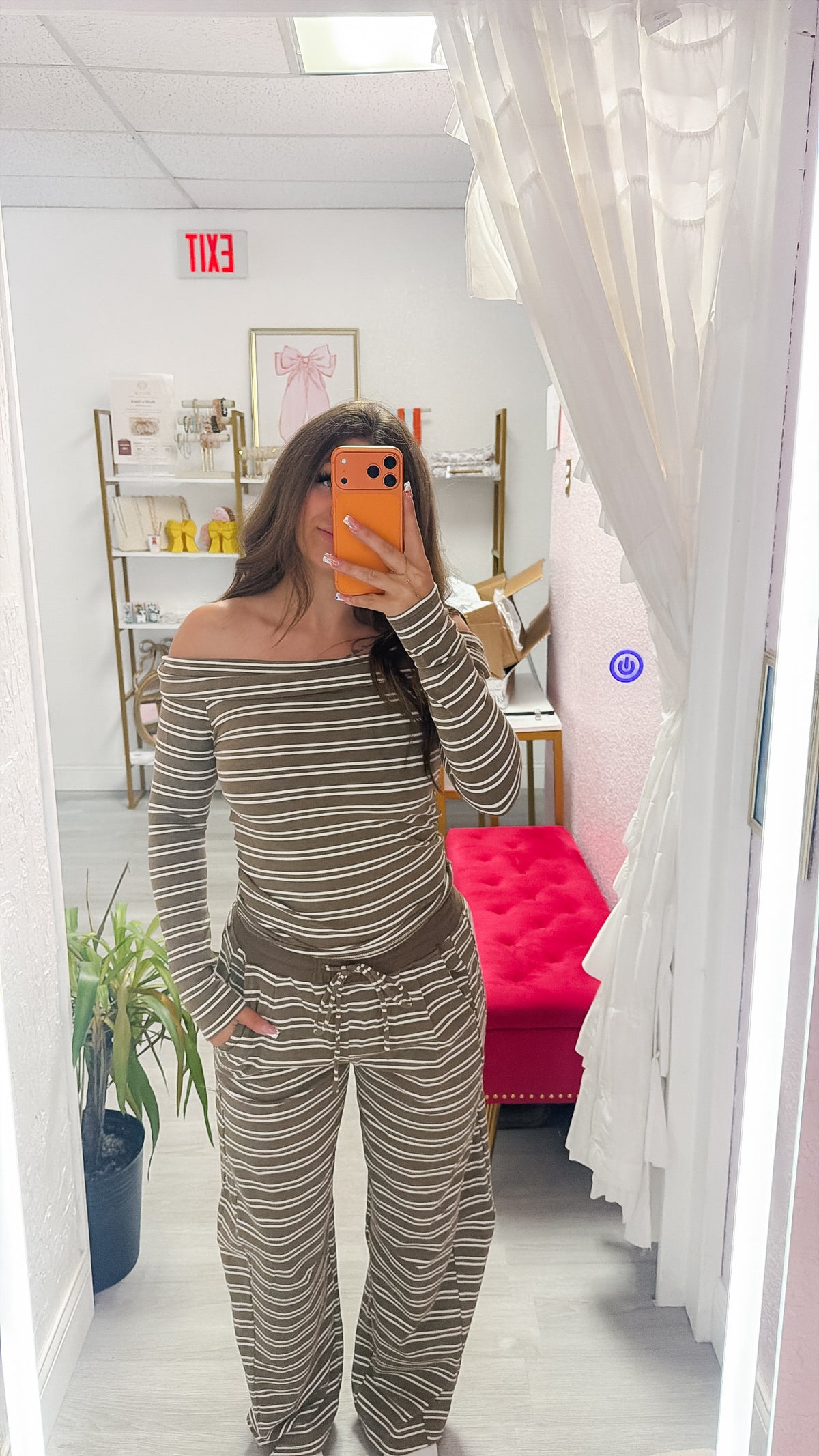 Miranda Off the Shoulder Barrel Set
