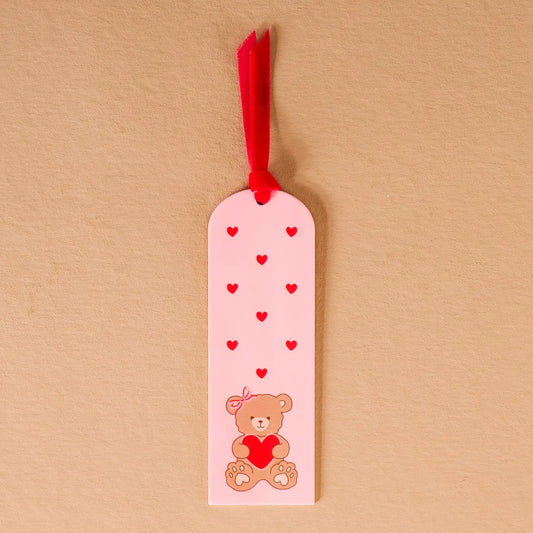 Acrylic Bookmark-Teddy Bear Hugs