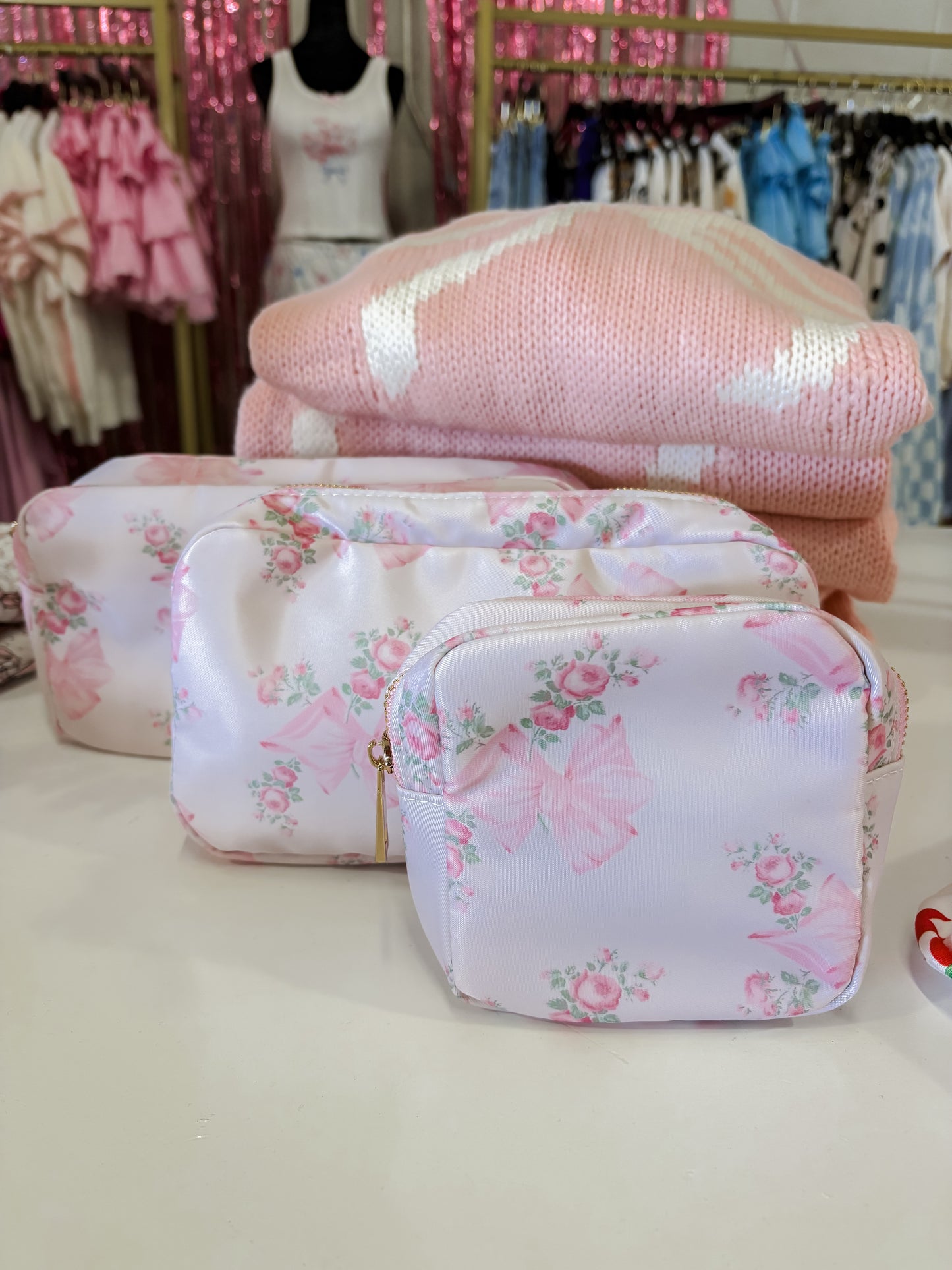 Coquette Travel Bags - Pink