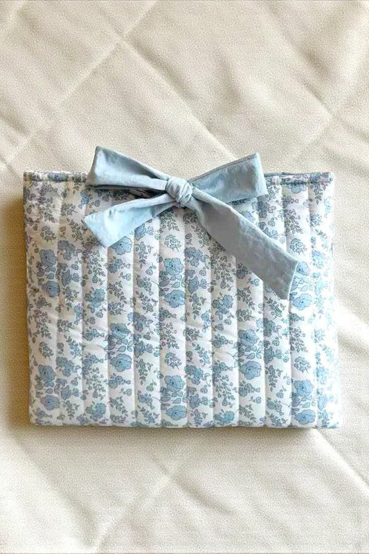 Phoebe Blue Floral Bible/Book/IPad Cover
