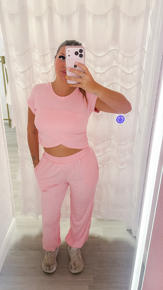 Hot Shot Crossover Set - Pink