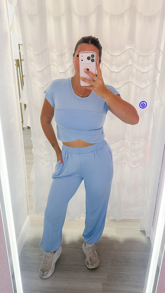 Hot Shot Cross Over Set - Blue