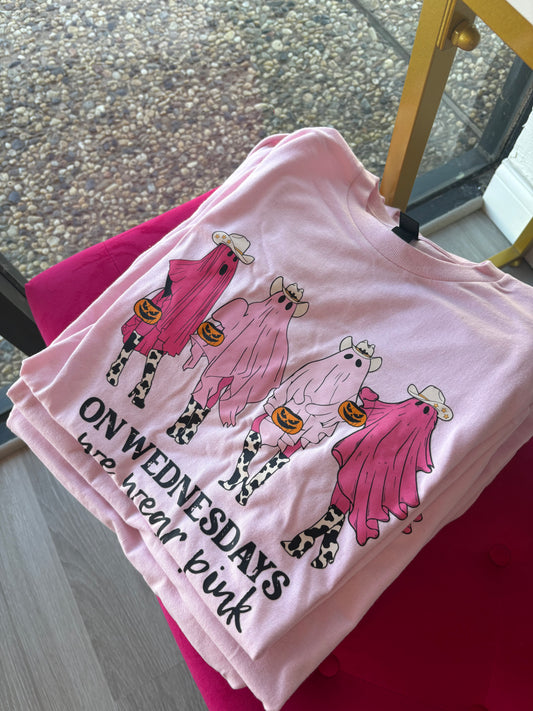 On Wednesdays Halloween Tee