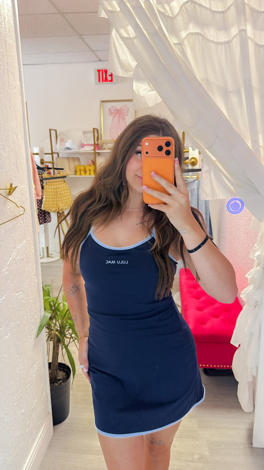 Navy Athletic Dress