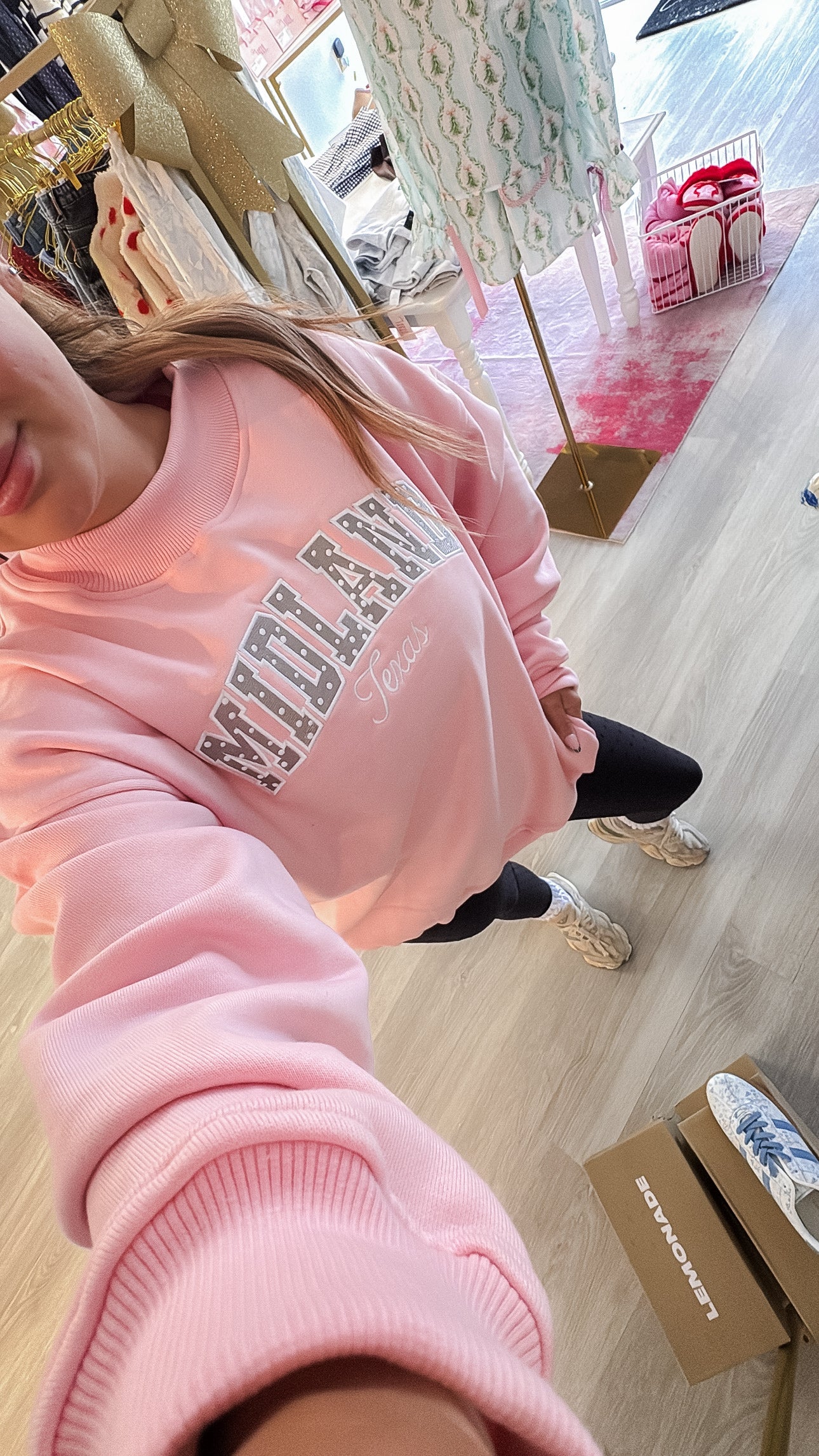 MIDLAND Crewneck Pink