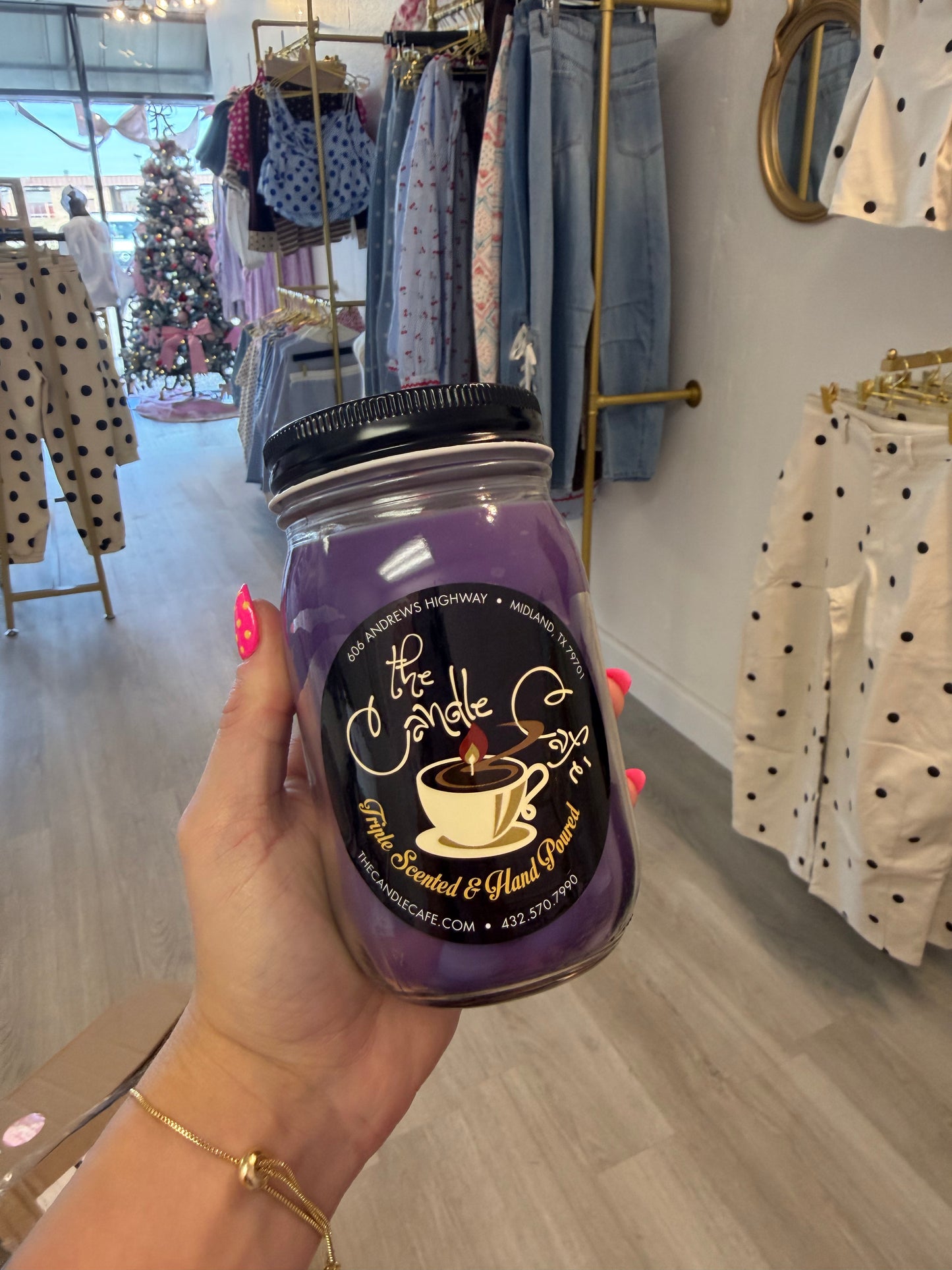 Candle Cafe - Blueberry Yum Yum