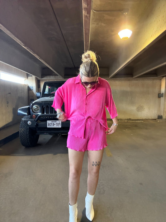 Pink Lady Matching Set