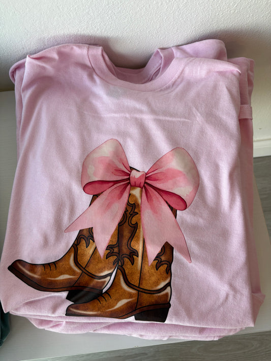 Boots and Bows Tee