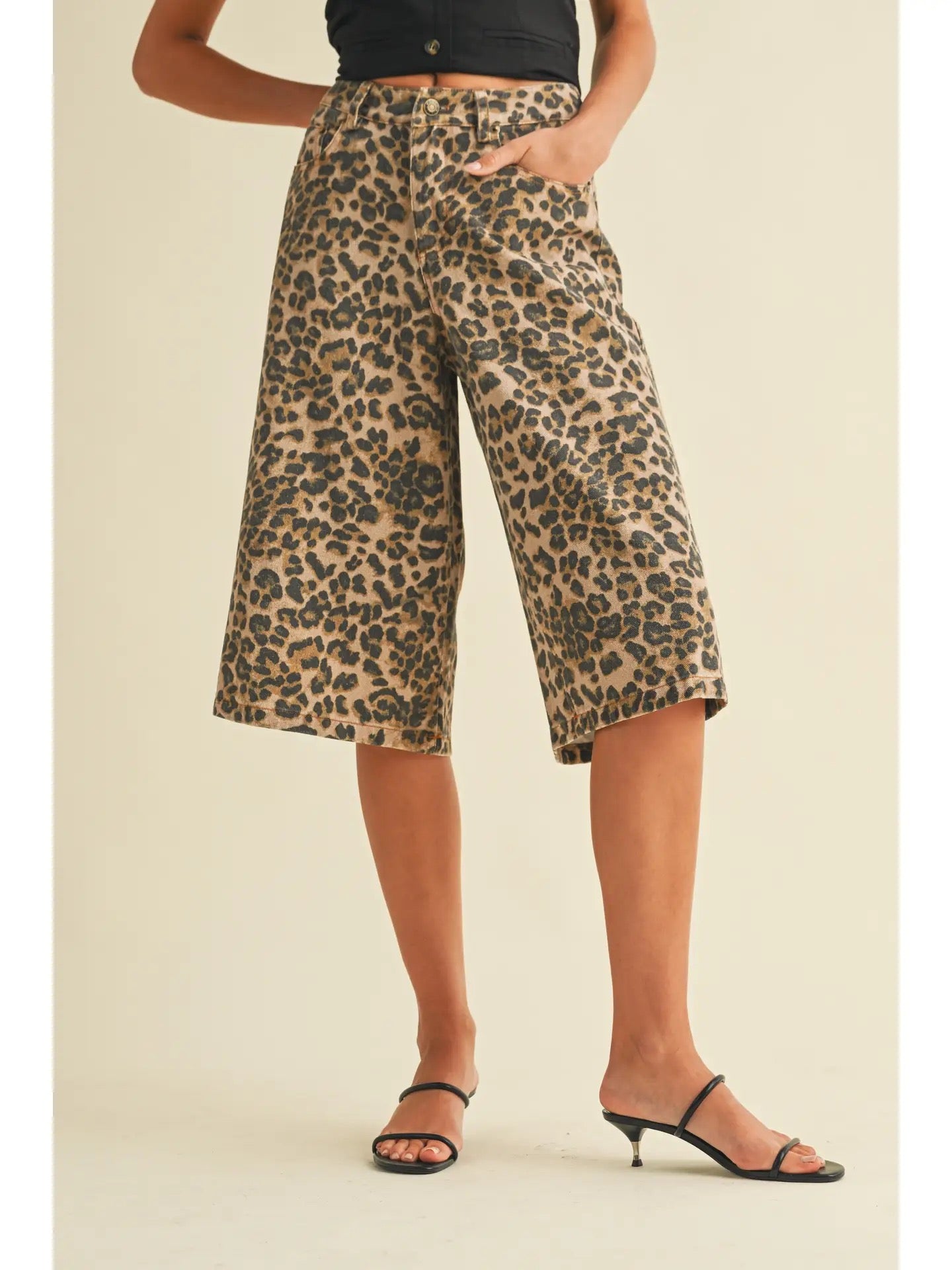 Cheetah Girl Bermuda Shorts