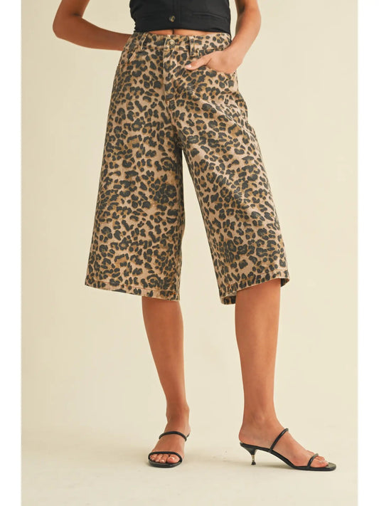 Cheetah Girl Bermuda Shorts