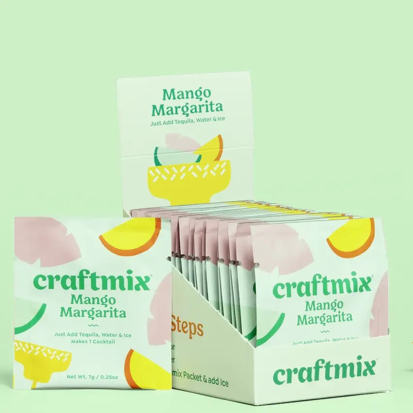 Mango Margarita Single Packet Cocktail Mix