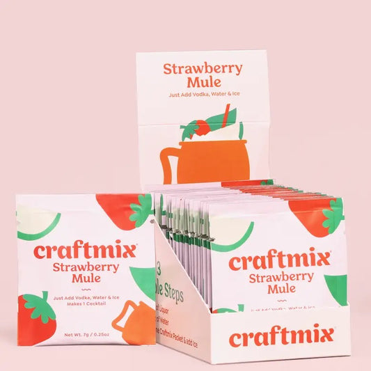 Strawberry Mule Single Packet Cocktail Mix