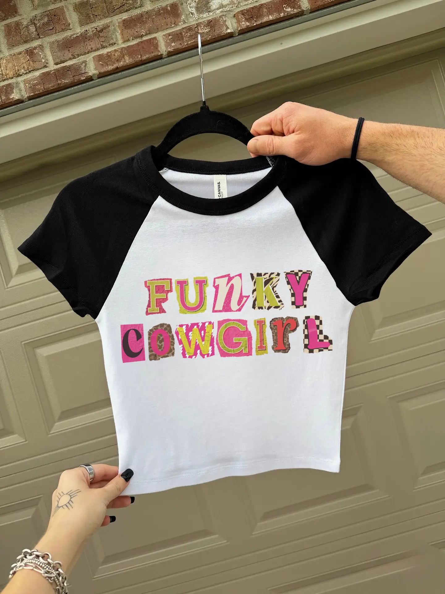 Funky Cowgirl Baby Tee