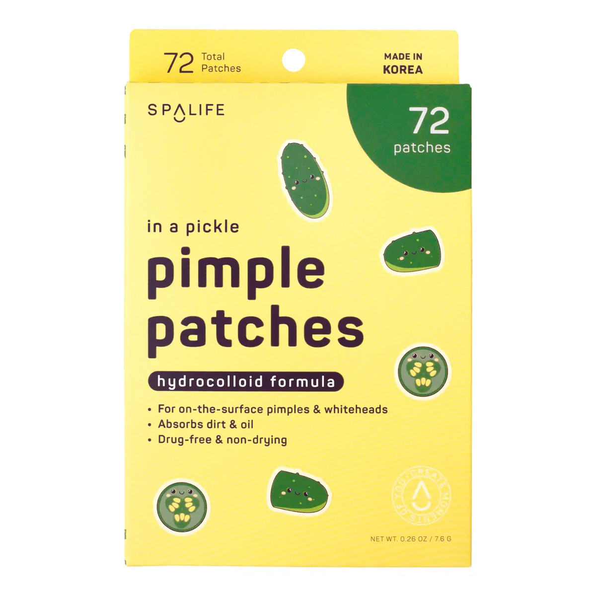 In A Pickle Hydrocolloid Pimple Patches - 72Pickles
