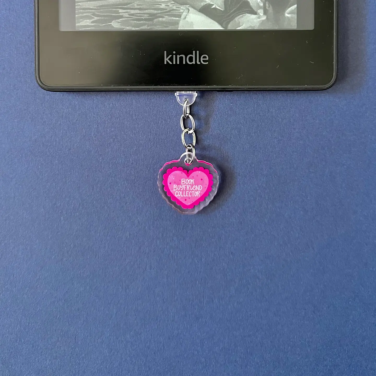 Book Boyfriend Collector Type C Dust Plug Charm