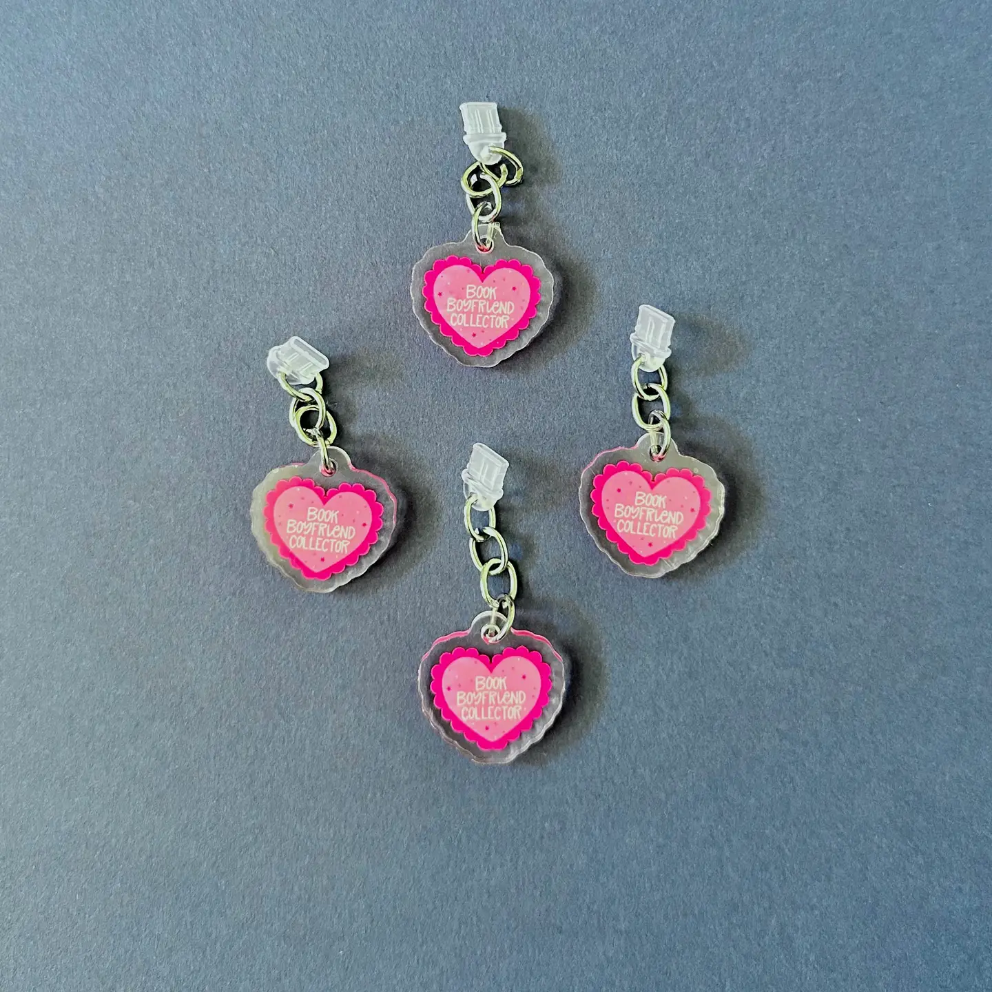 Book Boyfriend Collector Type C Dust Plug Charm