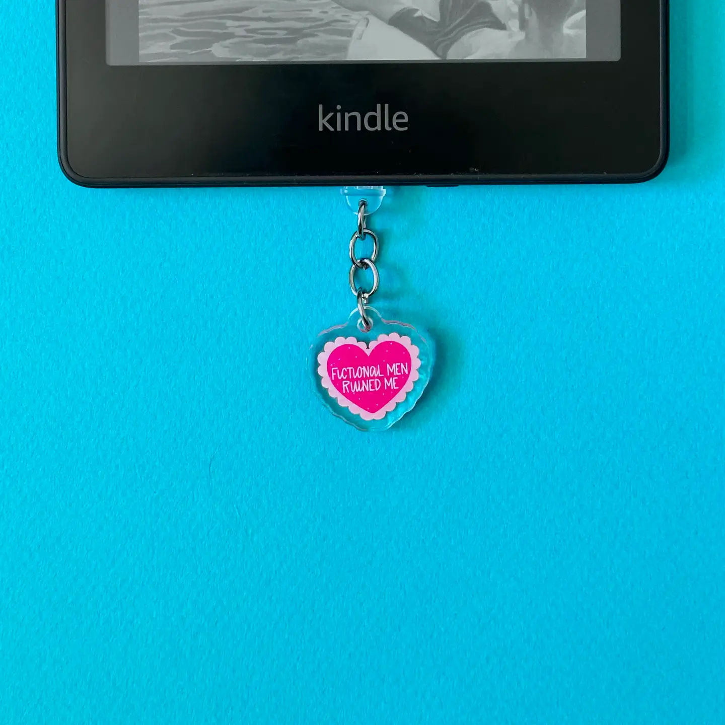 Fictional Men Ruined Me Type C Dust Plug Charm