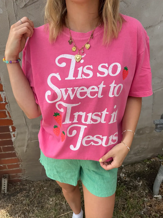 Tis So Sweet To Trust in Jesus Tee