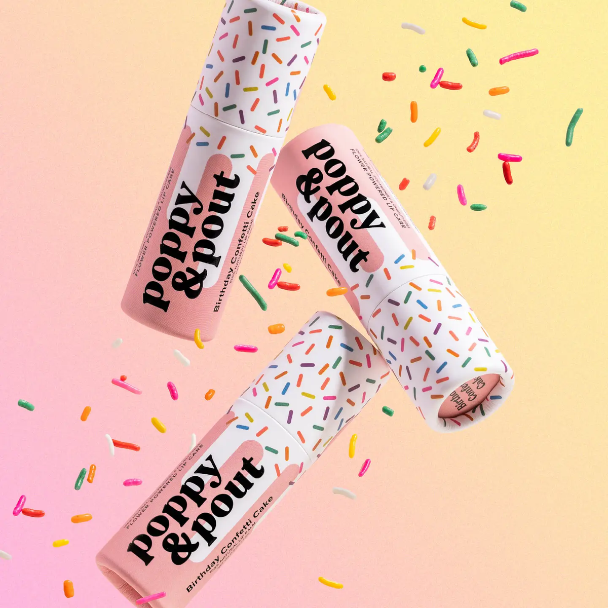 Lip Balm, Birthday Confetti Cake