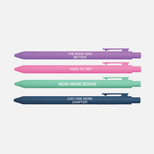The Book Was Better Pen Set