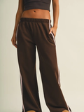 Catherine Side Stripe Low Waist Sweatpant