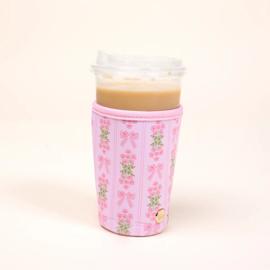 Sip Savvy Drink Sleeve–Large–Oh So Fancy Pink